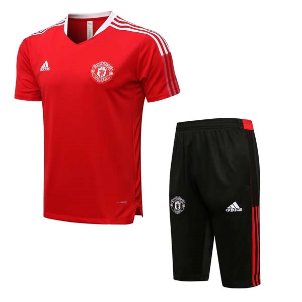 Formazione Manchester United Set Completo 2022 Rosso Nero